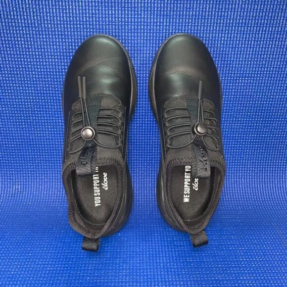 CLOVE Women`s Size W6 - Black Comfort Nursing  Shoes Sneakers SN: CL005 - Picture 6 of 8